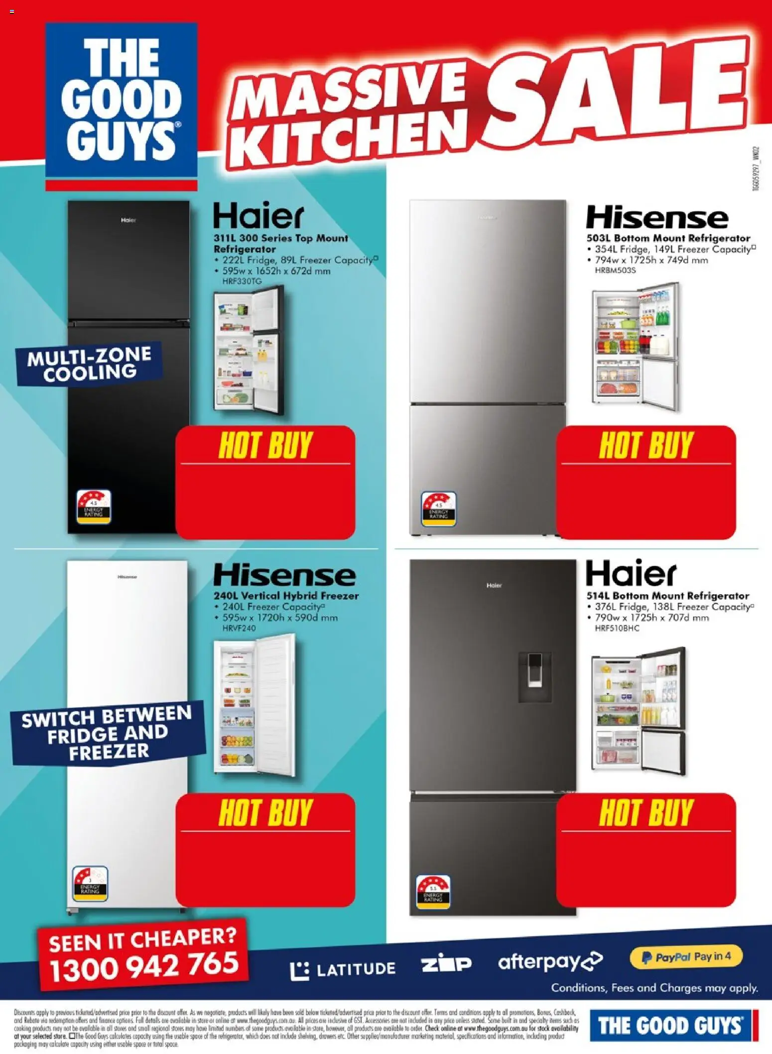 The Good Guys catalogue - valid from 09/07/2026 | Page: 12 | Products: Stones, Accessories, Fridge, Refrigerator