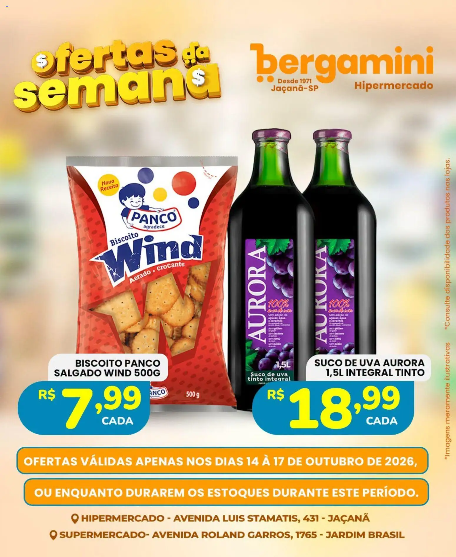 Supermercado Bergamini Folheto - válido de 14/10/2026 | Página: 19