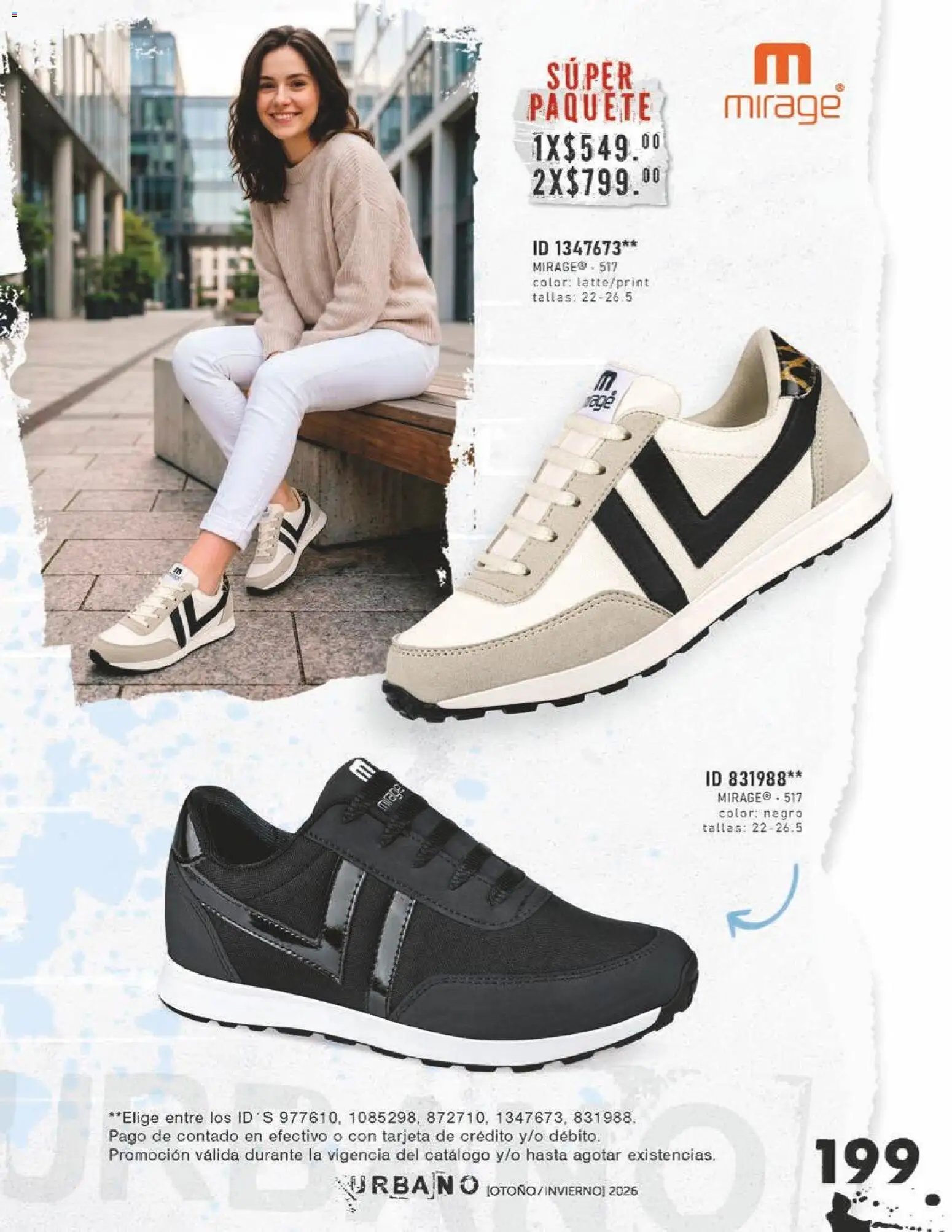 Nuevas ofertas de Price Shoes válidas en toda la República Mexicana desde el 31/07/2026. ¡Encuentra las mejores ofertas en Price Shoes catálogo Urbano! | Página: 199