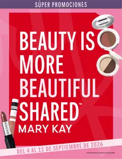 Vista previa de Catálogo Mary Kay Súper promociones, nuevo folleto de la tienda, válido en México a partir del 04/09/2026