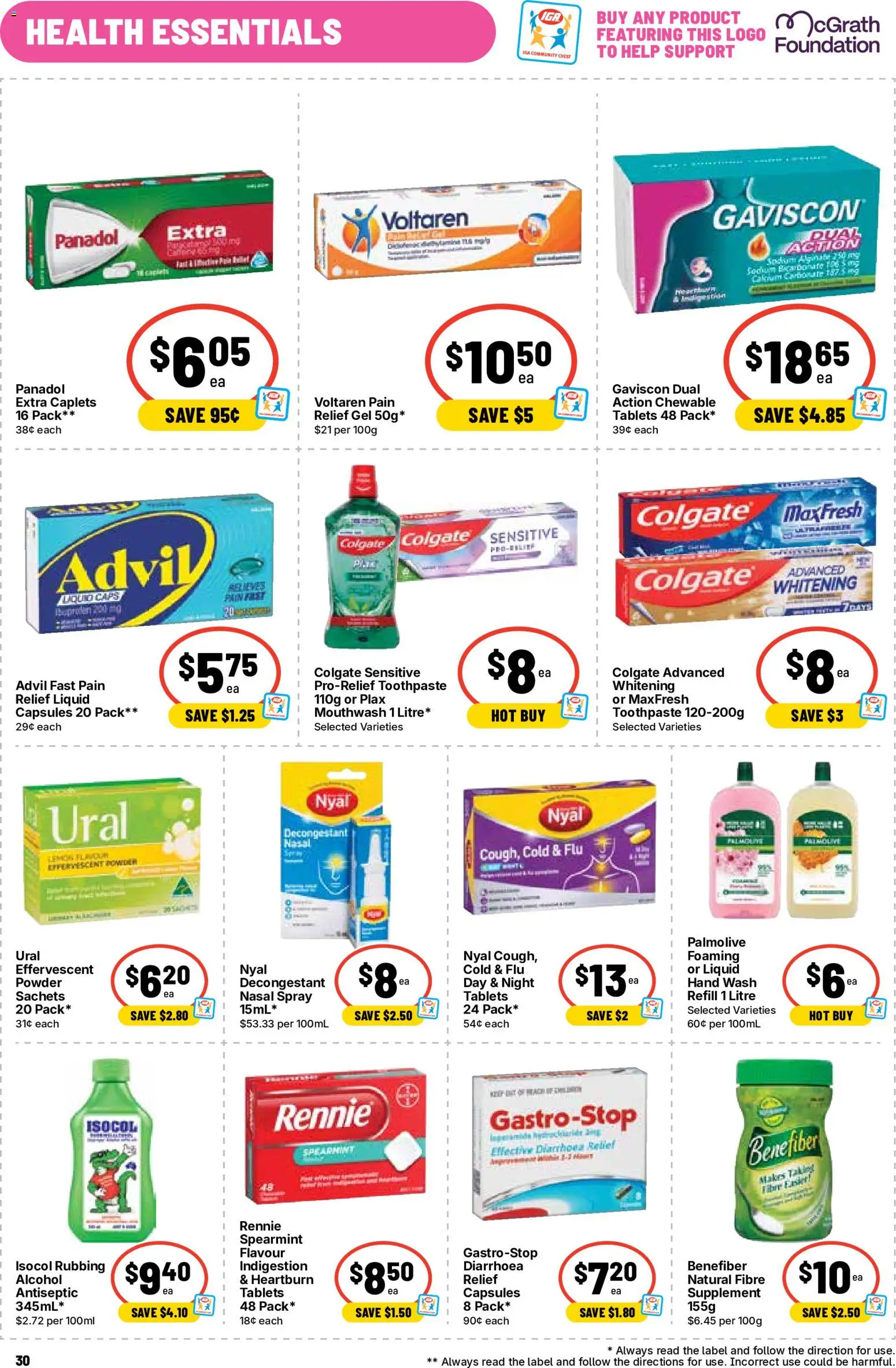 Ritchies catalogue - valid from 23/09/2026 | Page: 30 | Products: Powder, Alcohol, Mouthwash, Sachets