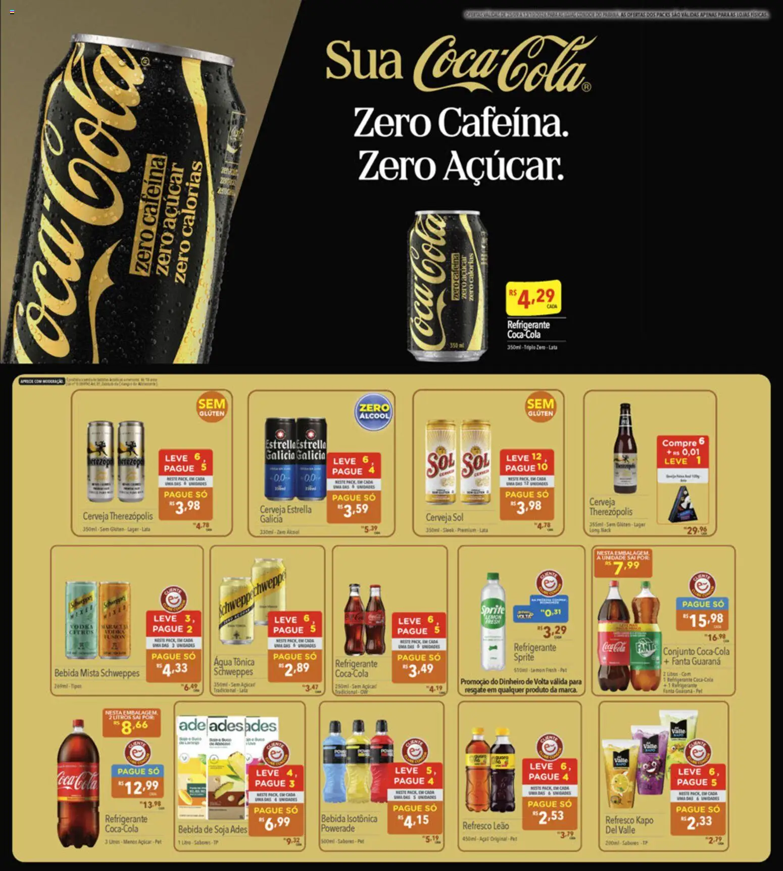Supermercados Condor Folheto - válido de 25/09/2026 | Página: 19 | Produtos: Guaraná, Fanta, Água tônica, Bebida