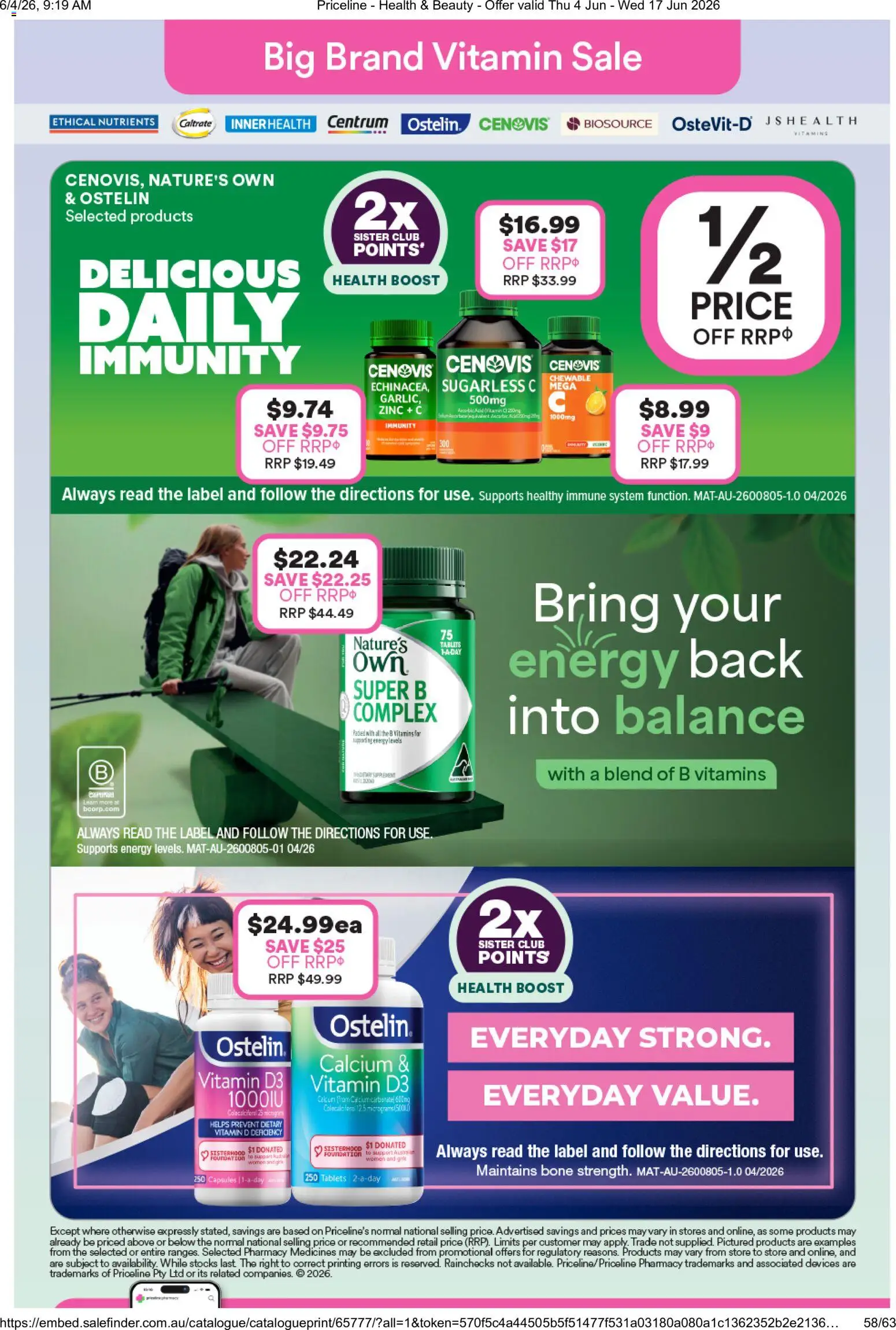 Priceline Pharmacy catalogue - valid from 04.06.2026 | Page: 29