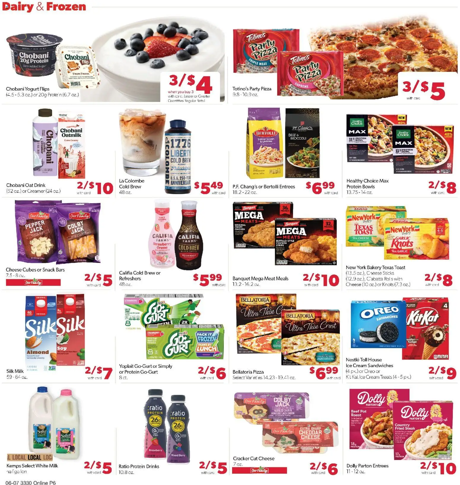 Family Fare Weekly Ad - MN - valid from 07.06.2026 | Page: 10 | Products: Cream, Ice cream, Pepper, Lemon