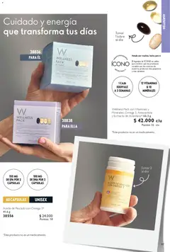 Oriflame Catálogo válido desde el 09.05.2026 | Página: 99 | Productos: Caja, Sobre, Pescado, Aceite