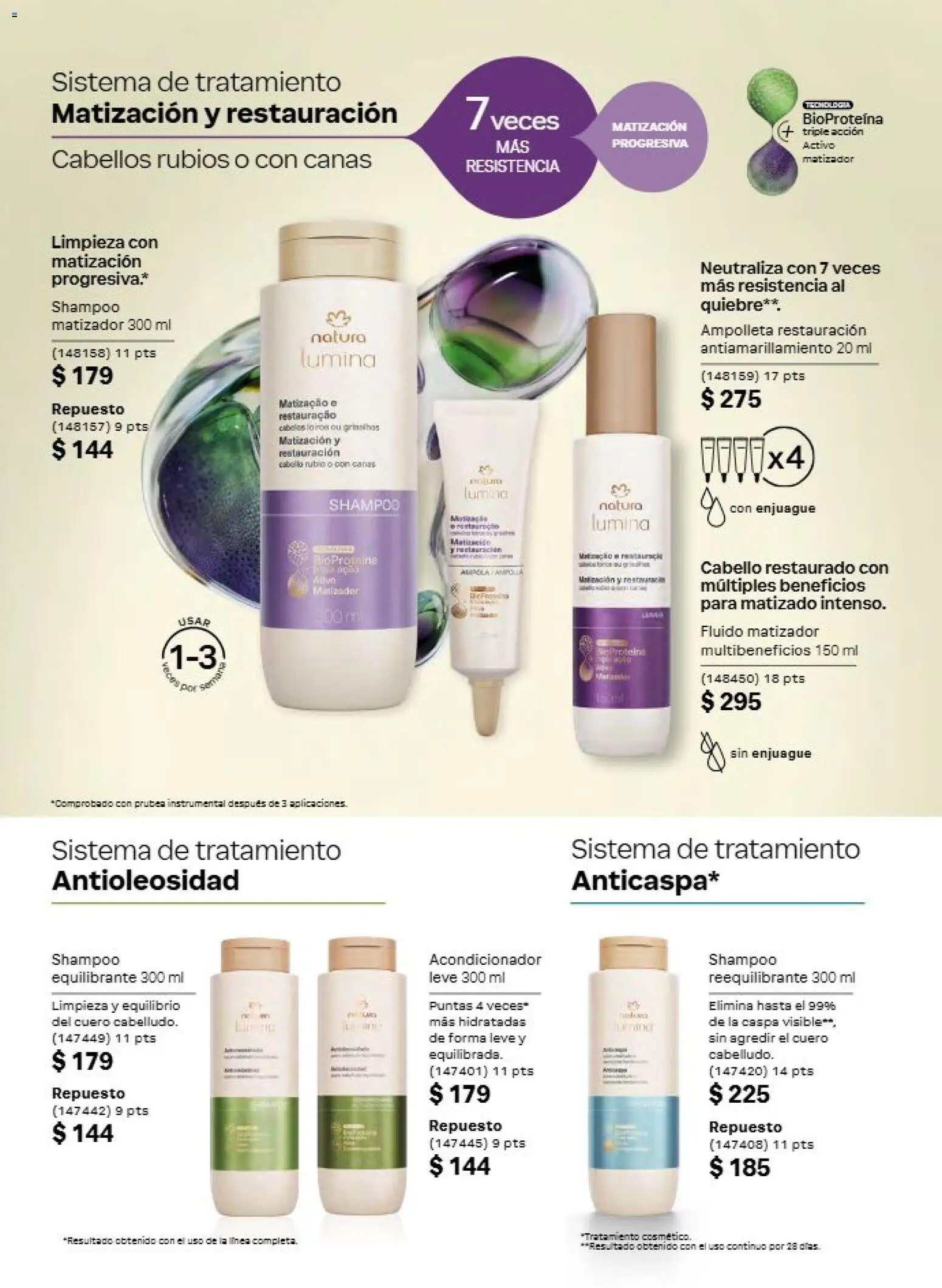 Nuevas ofertas de Natura válidas en toda la República Mexicana desde el 21/08/2026. ¡Encuentra las mejores ofertas en Natura campaña 13 2026! | Página: 129 | Productos: Shampoo, Acondicionador