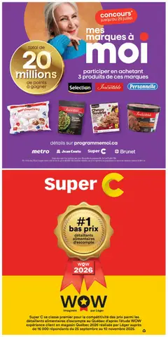 Preview of Super C weekly flyer / circulaire from shop Super C valid from Jul 2, 2026 | Page: 7 | Products: Chocolate