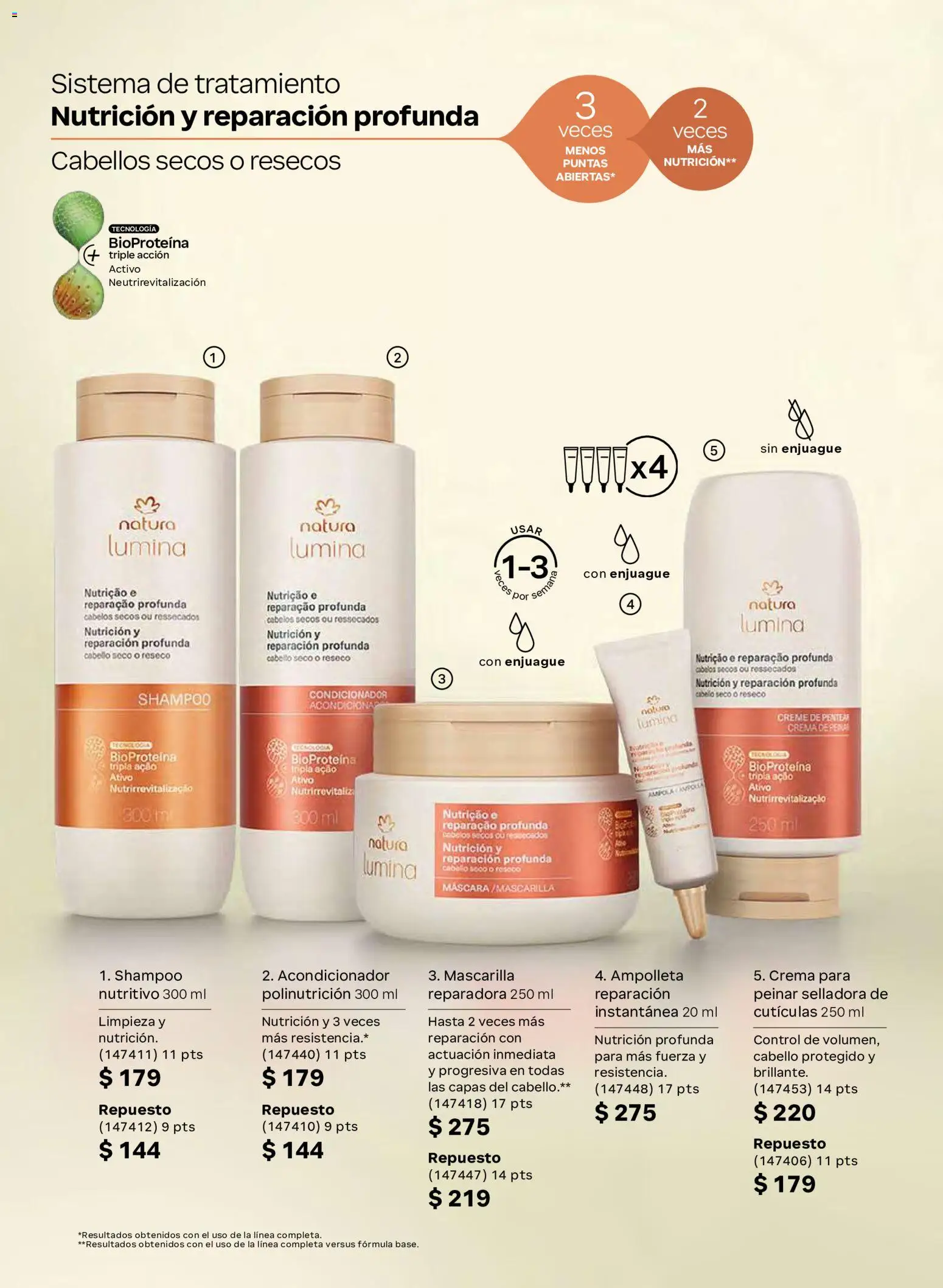 Nuevas ofertas de Natura válidas en toda la República Mexicana desde el 02/10/2026. ¡Encuentra las mejores ofertas en Natura campaña  15 2026! | Página: 148 | Productos: Crema, Shampoo, Mascarilla, Acondicionador