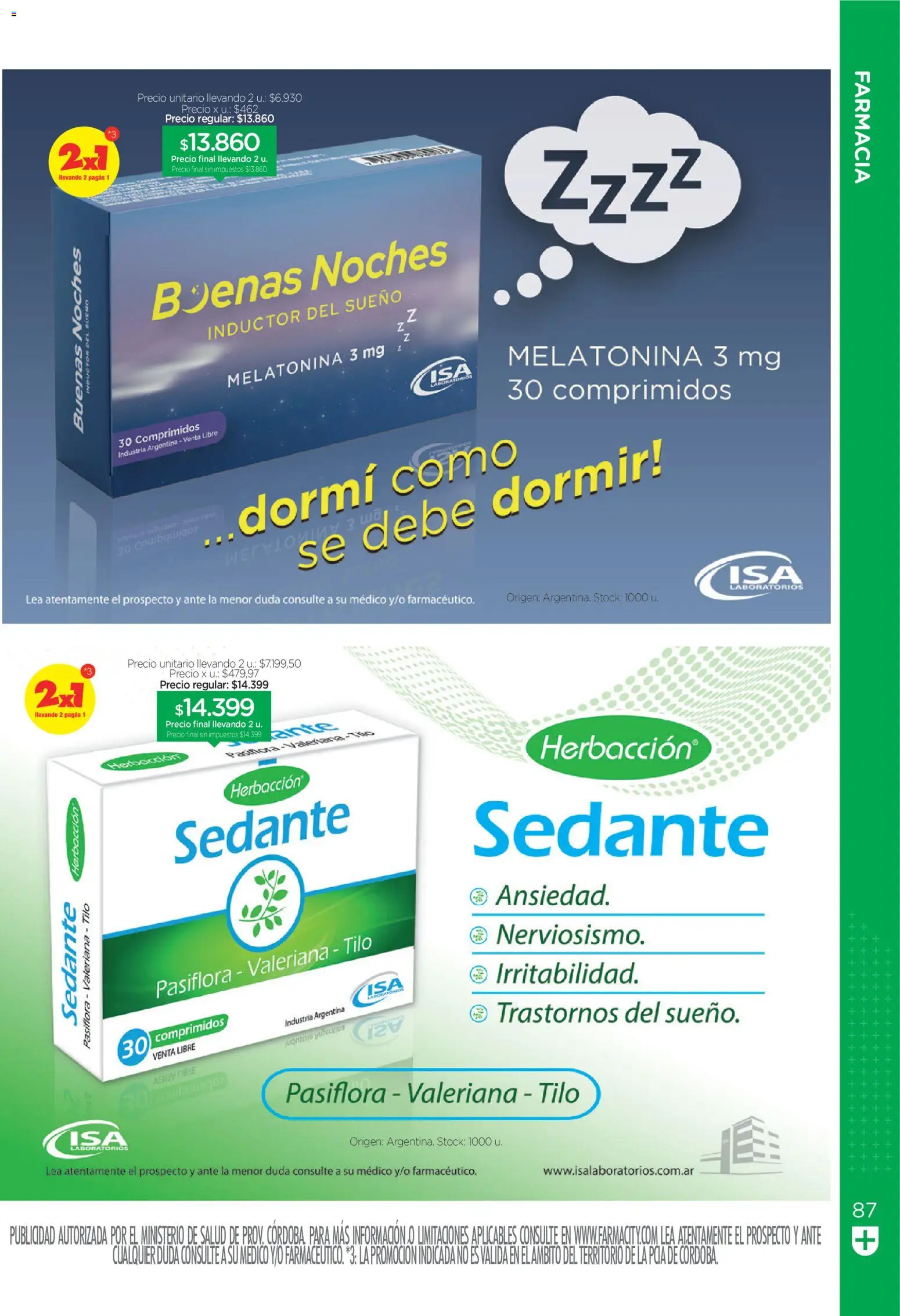 Farmacity catálogo │ válido desde el 01/10/2026 | Página: 87