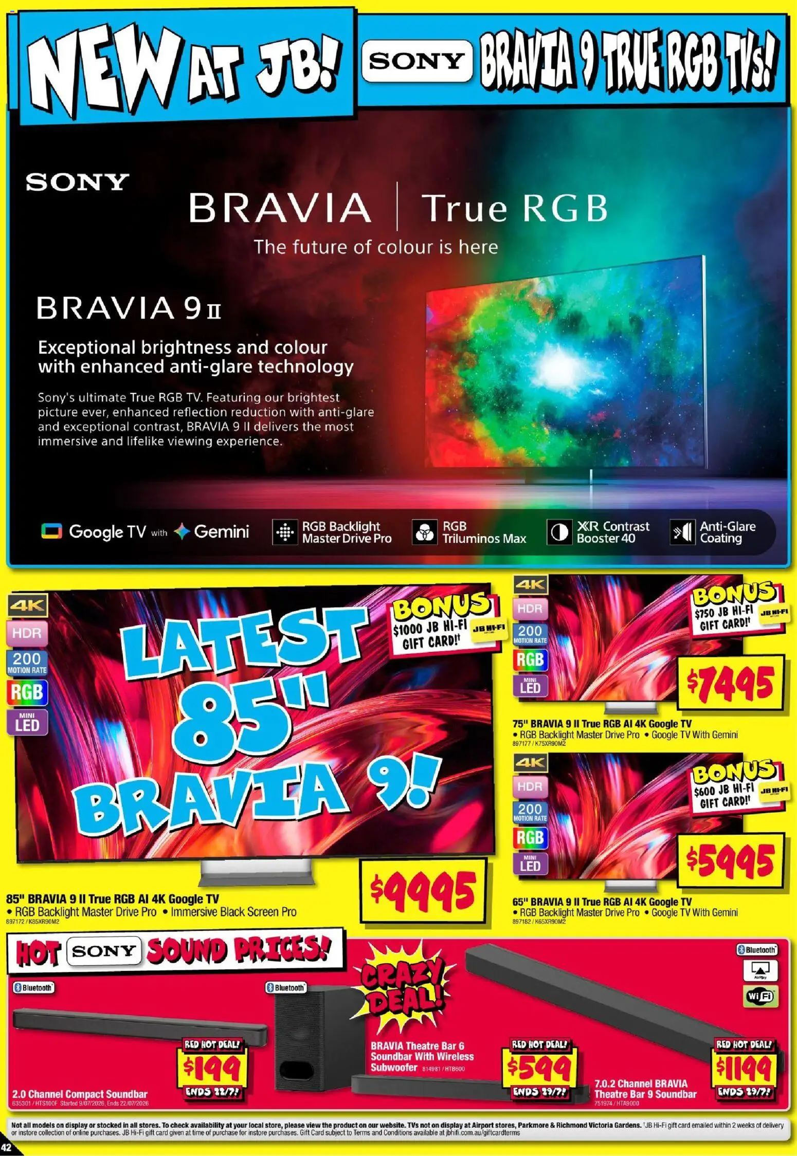 JB Hi-Fi catalogue - valid from 16/07/2026 | Page: 42 | Products: Picture, Tv, Screen