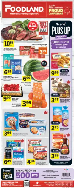 Preview of Foodland weekly flyer / circulaire from shop Foodland valid from 28.05.2026