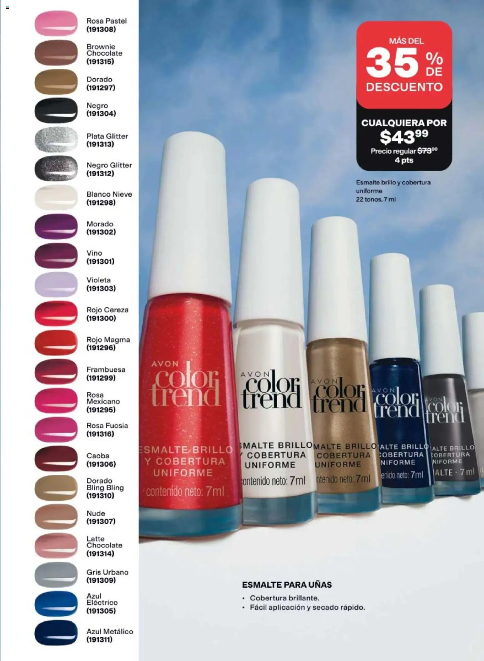 Nuevas ofertas de AVON válidas en toda la República Mexicana desde el 31/07/2026. ¡Encuentra las mejores ofertas en AVON campaña 12 2026! | Página: 59