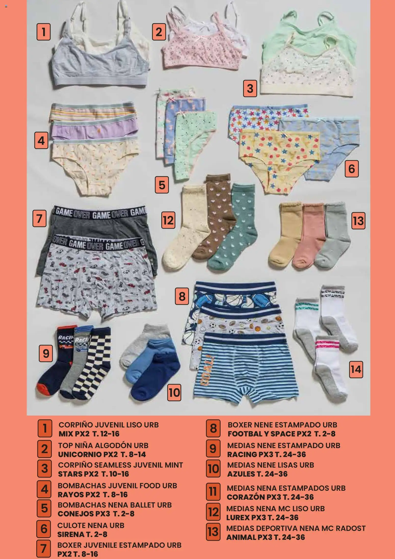 Jumbo - Catálogo URB | Otoño & Invierno │ válido desde el 17/04/2026 | Página: 36 | Productos: Corpiño, Algodón, Top, Medias