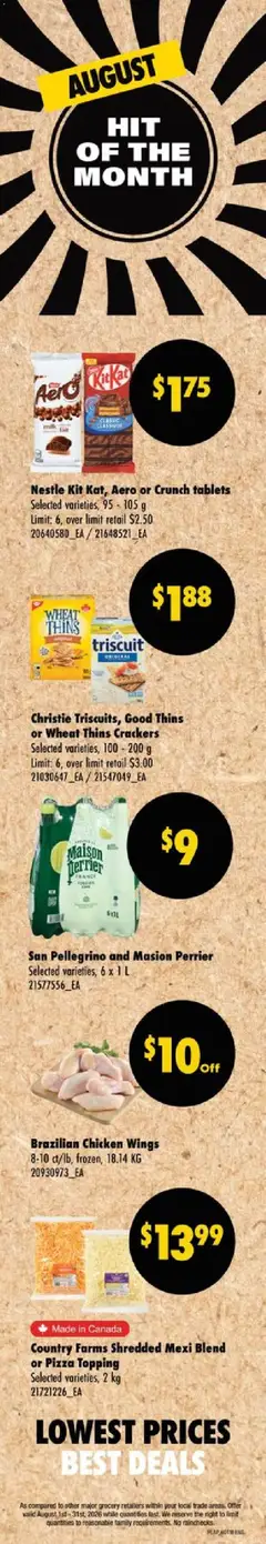 Preview of Wholesale Club weekly flyer / circulaire from shop Wholesale Club valid from Jul 30, 2026