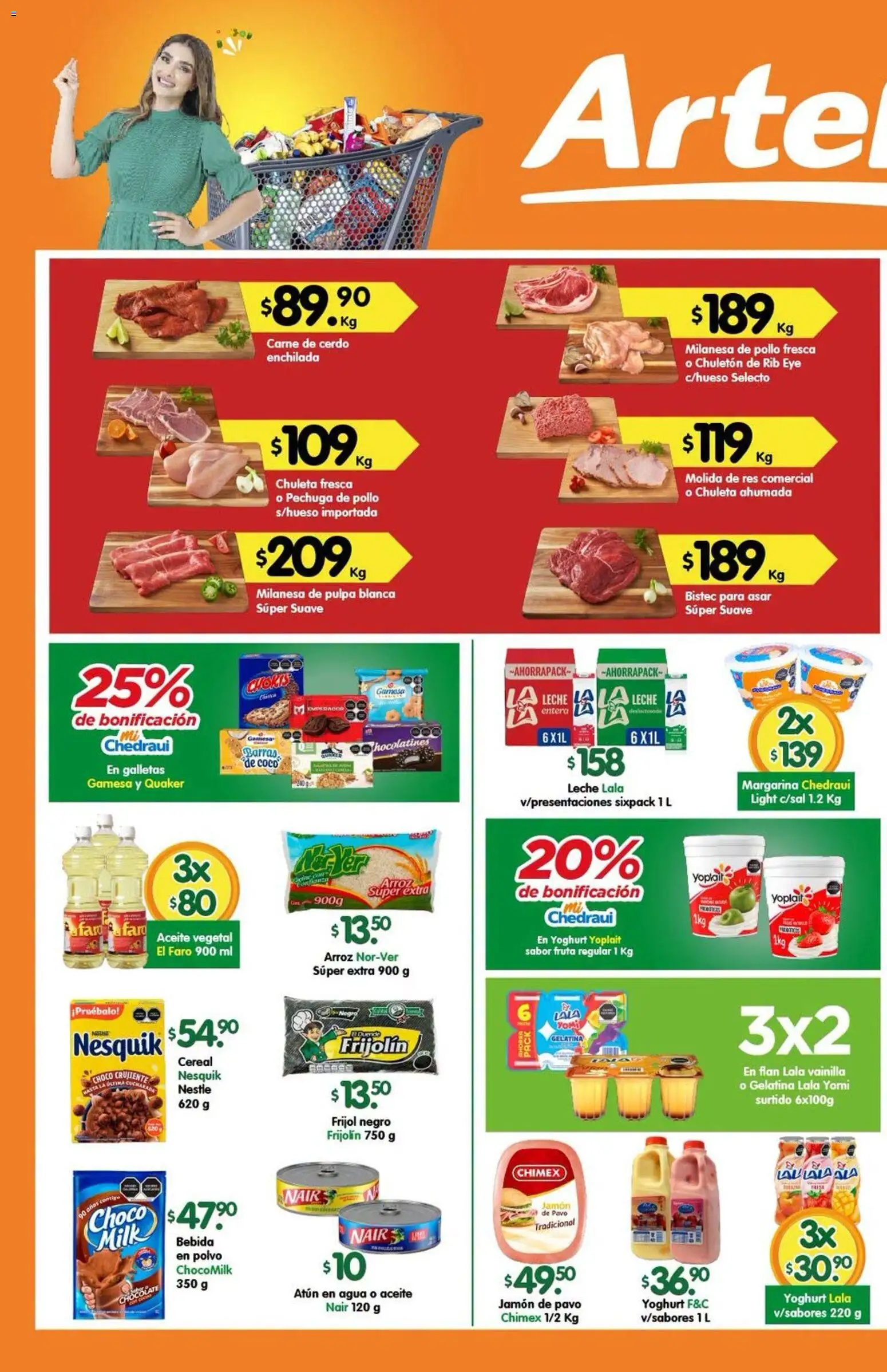 Nuevas ofertas de Arteli válidas en toda la República Mexicana desde el 05/10/2026. ¡Encuentra las mejores ofertas en Arteli folleto Express! | Página: 1