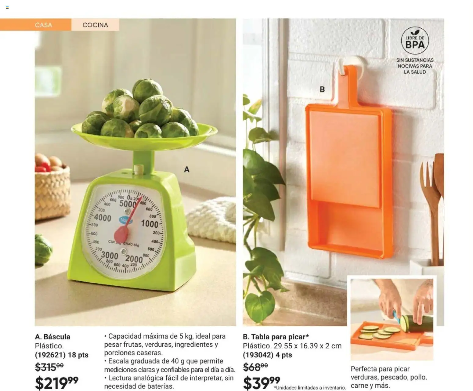 Nuevas ofertas de AVON válidas en toda la República Mexicana desde el 08.05.2026. ¡Encuentra las mejores ofertas en AVON Casa & Estilo 8 2026! | Página: 68 | Productos: Cocina