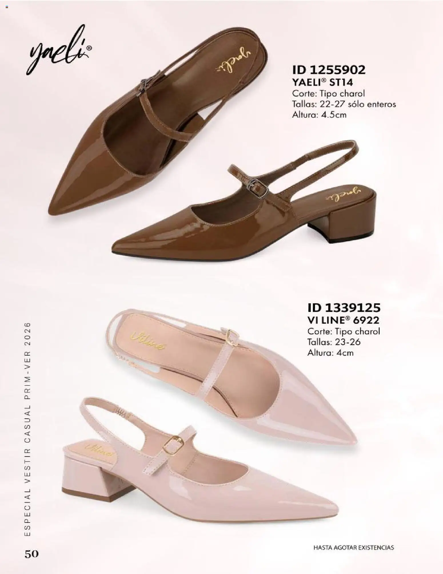 Nuevas ofertas de Price Shoes válidas en toda la República Mexicana desde el 09.05.2026. ¡Encuentra las mejores ofertas en Price Shoes catálogo Especial Vestir! | Página: 50