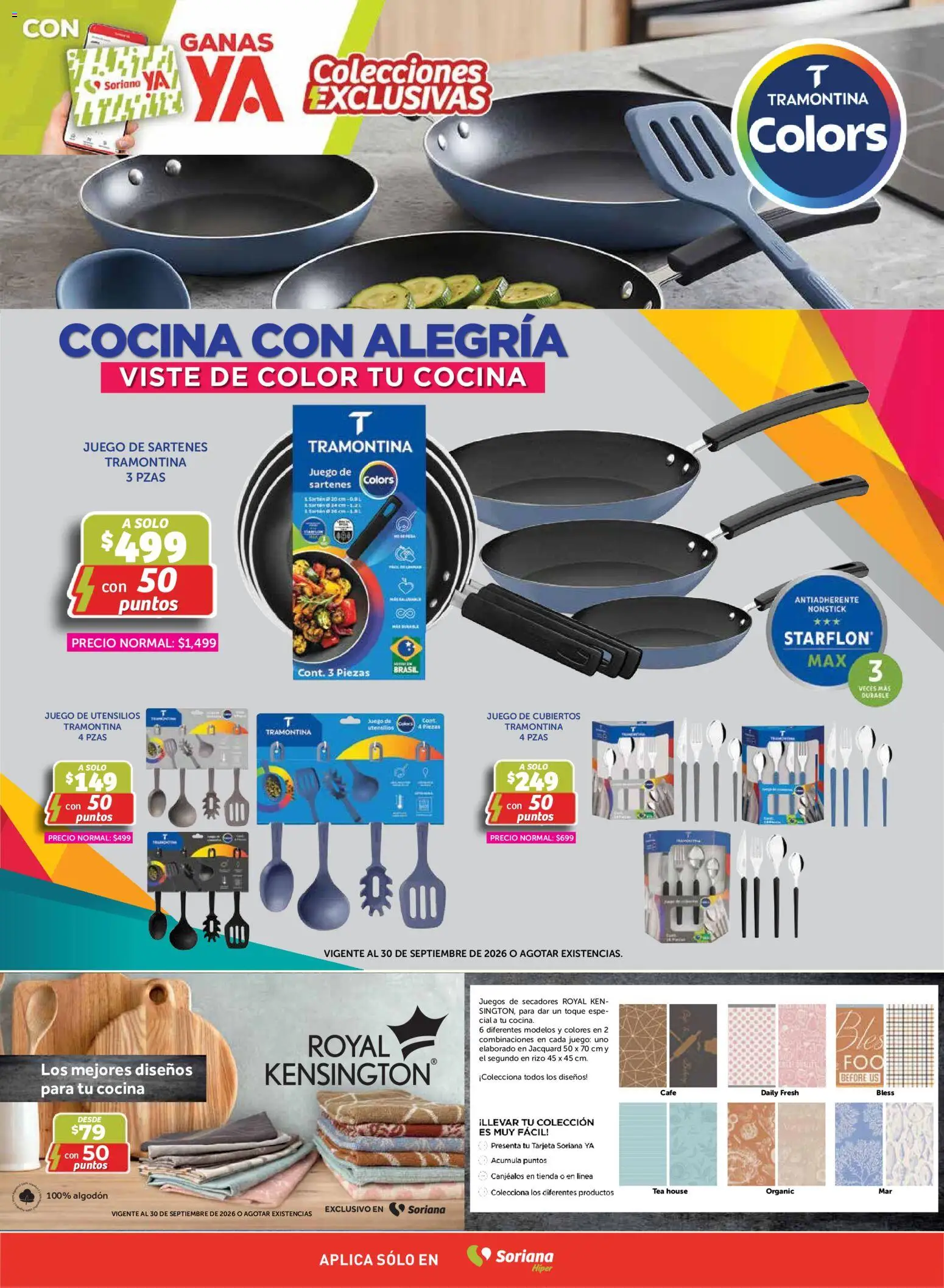 Nuevas ofertas de Soriana válidas en toda la República Mexicana desde el 03/07/2026. ¡Encuentra las mejores ofertas en Soriana Fin de Semana Híper: Chih, Delicias, Dur y Coah (excepto Saltillo)! | Página: 7 | Productos: Café, Juego, Cocina, Algodón