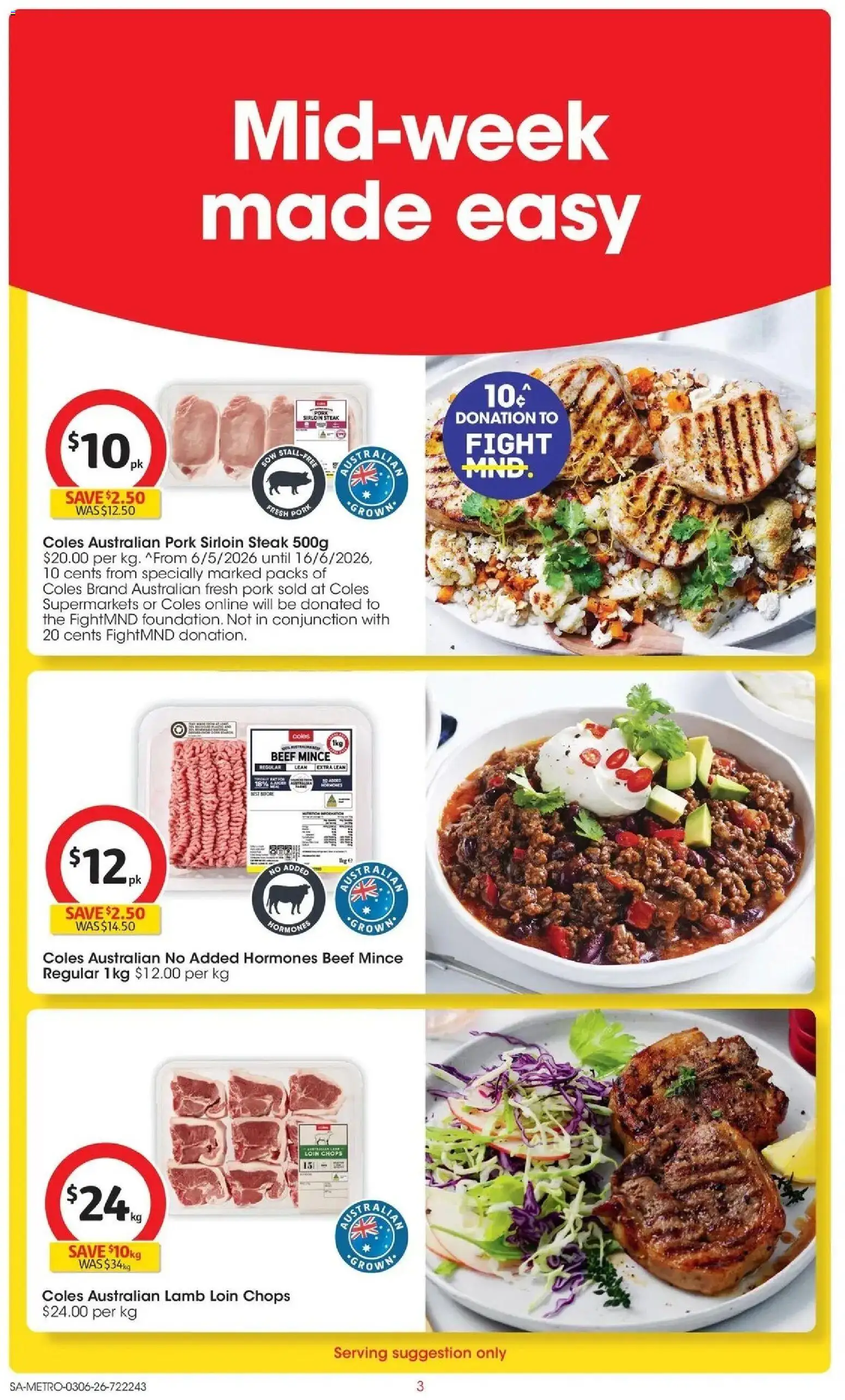 Coles catalogue - valid from 03.06.2026 | Page: 3