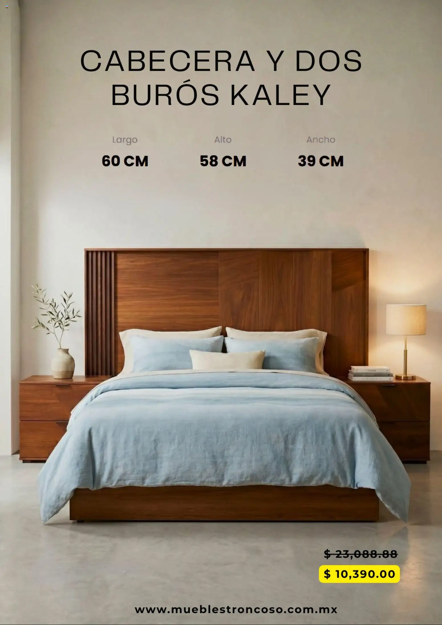 Nuevas ofertas de Muebles Troncoso válidas en toda la República Mexicana desde el 16/07/2026. ¡Encuentra las mejores ofertas en Muebles Troncoso catálogo! | Página: 5 | Productos: Cabecera