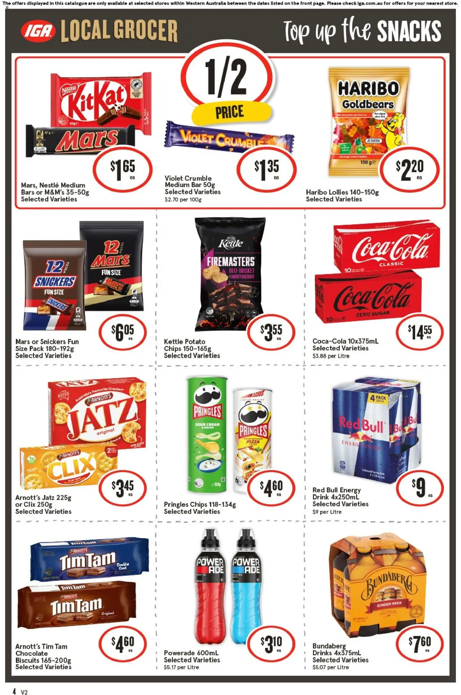 IGA catalogue - valid from 20.05.2026 | Page: 5 | Products: Beer, Sour cream, Beef, Lollies
