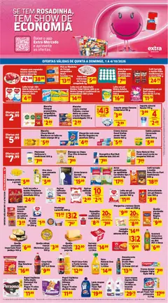 Extra ofertas Fim de semana Mercado - Pré-Visualização do folheto da loja Extra, válido de 01/10/2026