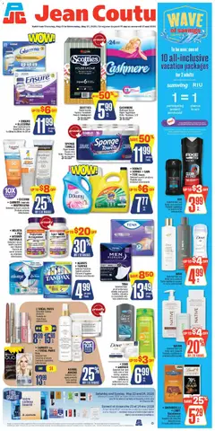 Preview of Jean Coutu weekly flyer from shop Jean Coutu valid from 21.05.2026