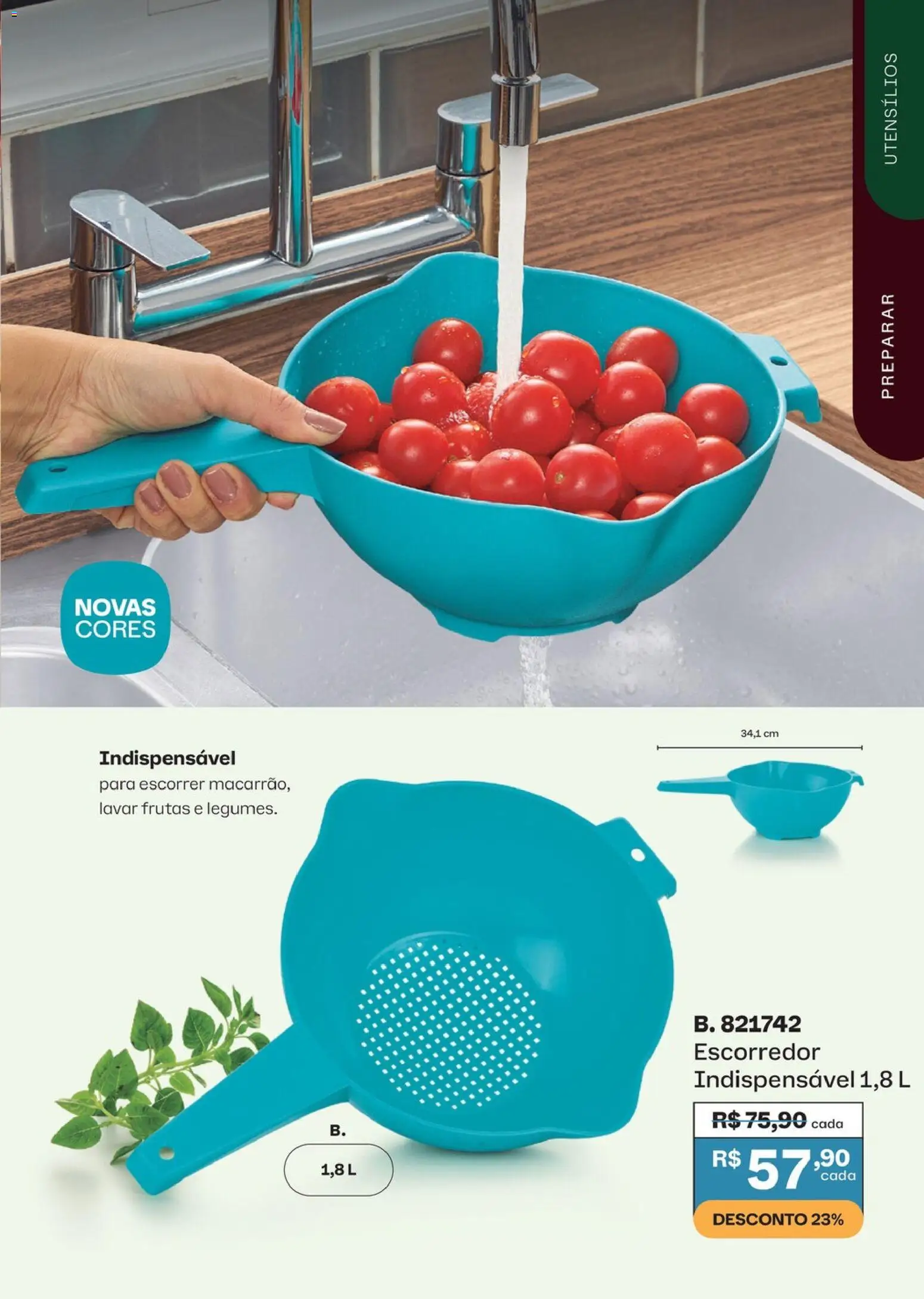 Tupperware Folheto - válido de 01/10/2026 | Página: 45 | Produtos: Frutas, Escorredor