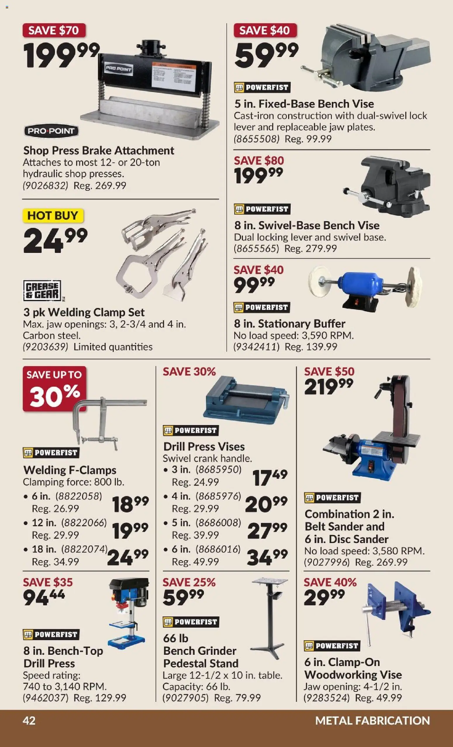 Princess Auto flyer valid from Jun 30, 2026 | Page: 47 | Products: Belt, Grinder