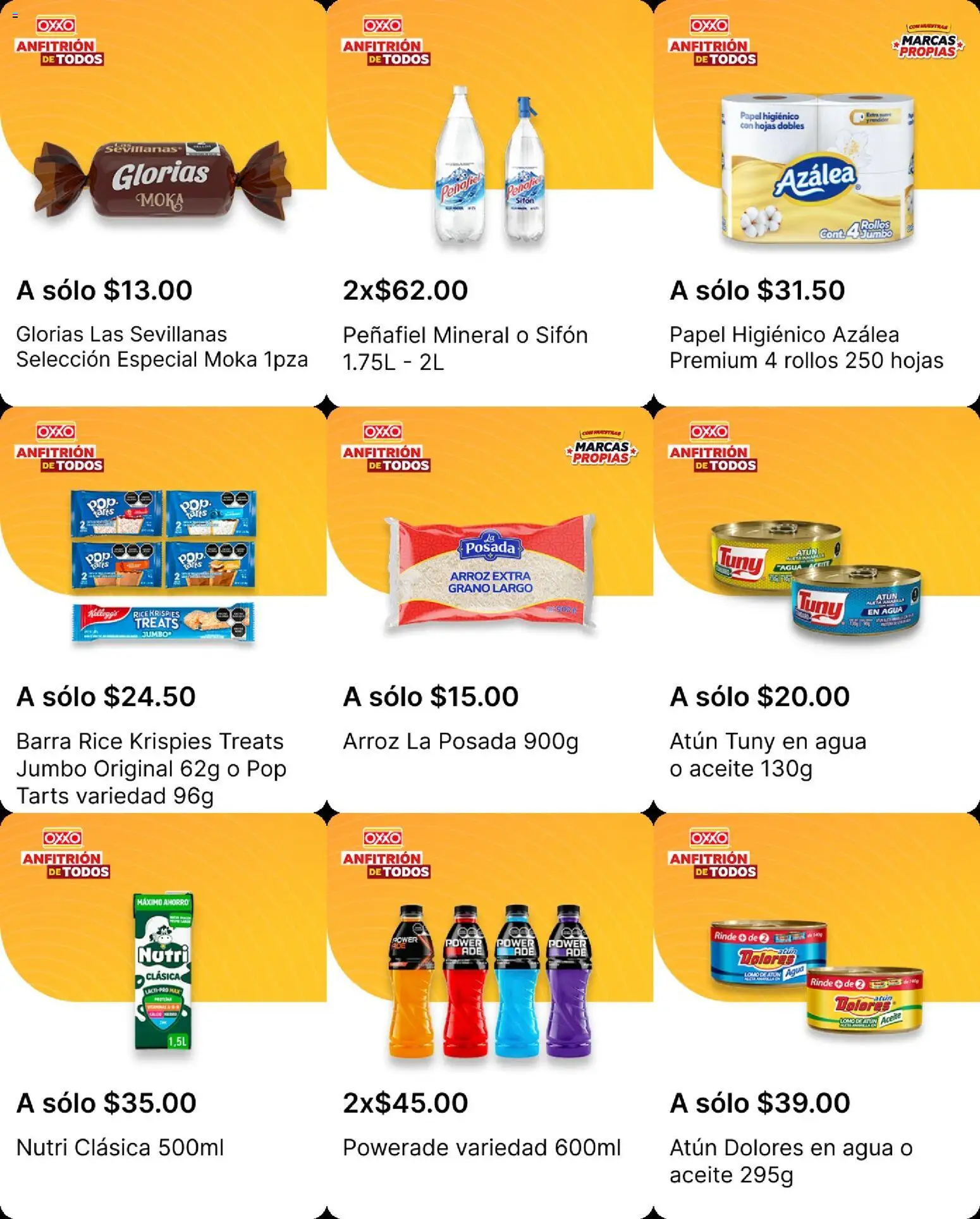 Nuevas ofertas de OXXO válidas en toda la República Mexicana desde el 12.03.2026. ¡Encuentra las mejores ofertas en OXXO folleto! | Página: 3 | Productos: Mayonesa, Hojuelas, Mermelada, Ensalada