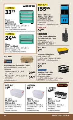 Preview of Princess Auto flyer - 2 Week Sale! from shop Princess Auto valid from Aug 11, 2026 | Page: 35 | Products: Case, Storage box, Cabinet, Box