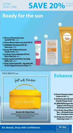 Preview of London Drugs - Luxury Insert from shop London Drugs valid from 01.05.2026 | Page: 5 | Products: Cream, Sunscreen, Milk, Oil