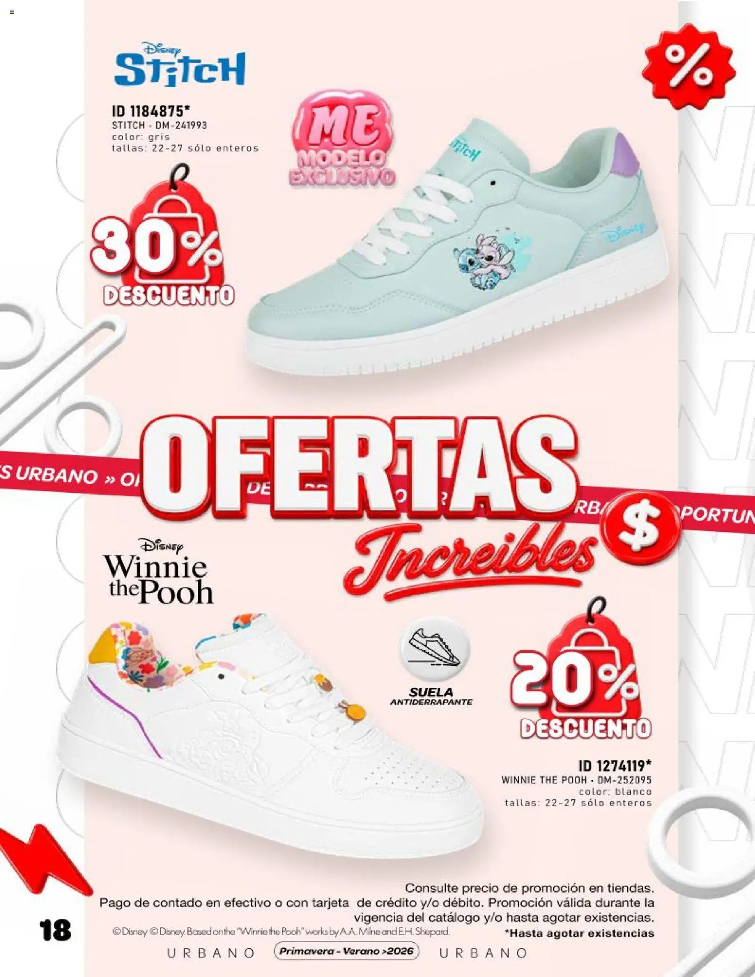 Nuevas ofertas de Price Shoes válidas en toda la República Mexicana desde el 03/07/2026. ¡Encuentra las mejores ofertas en Price Shoes catálogo Oportunidades Urbano! | Página: 18