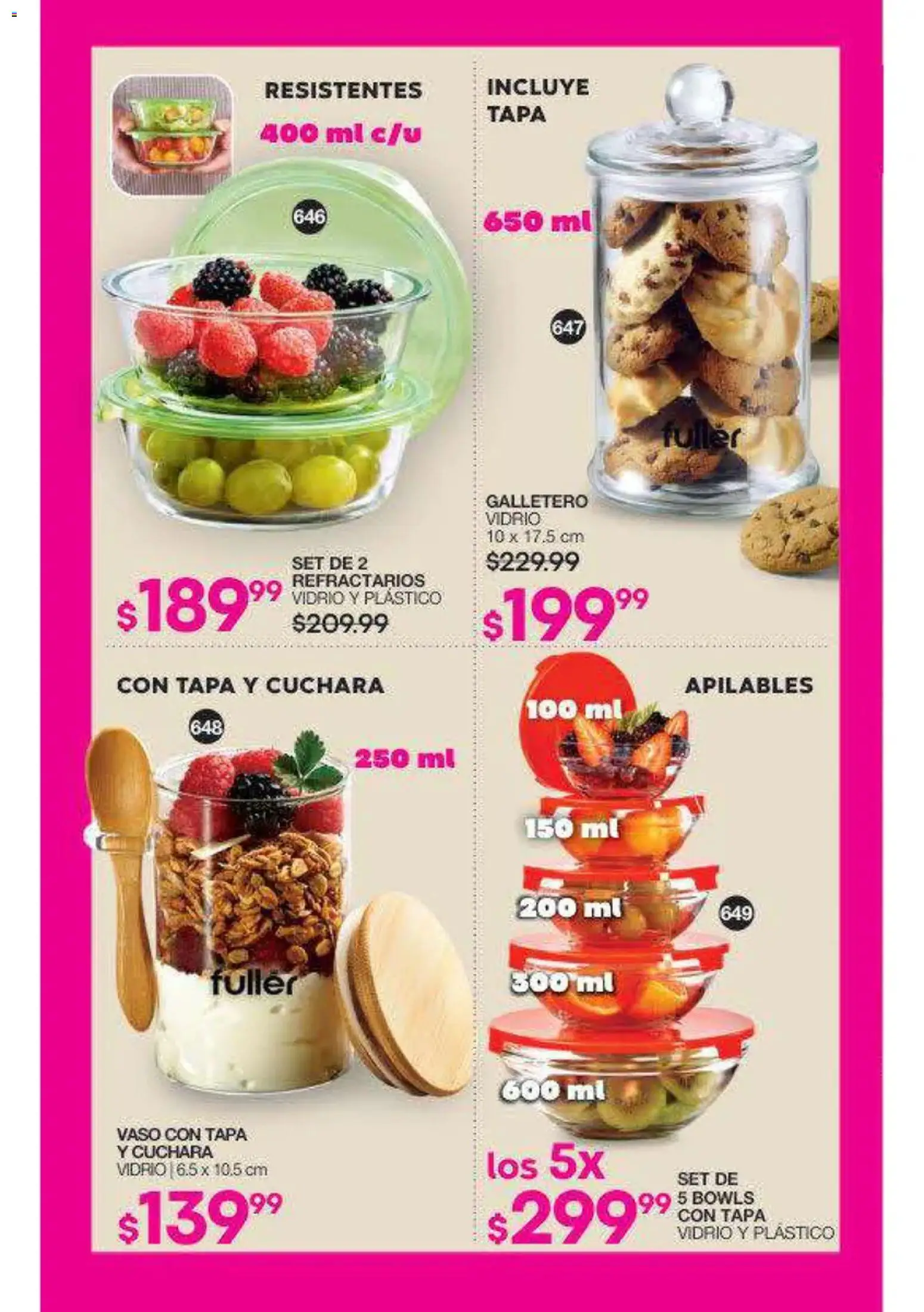 Nuevas ofertas de Fuller válidas en toda la República Mexicana desde el 16/09/2026. ¡Encuentra las mejores ofertas en Fuller campaña 12 2026! | Página: 181 | Productos: Cuchara