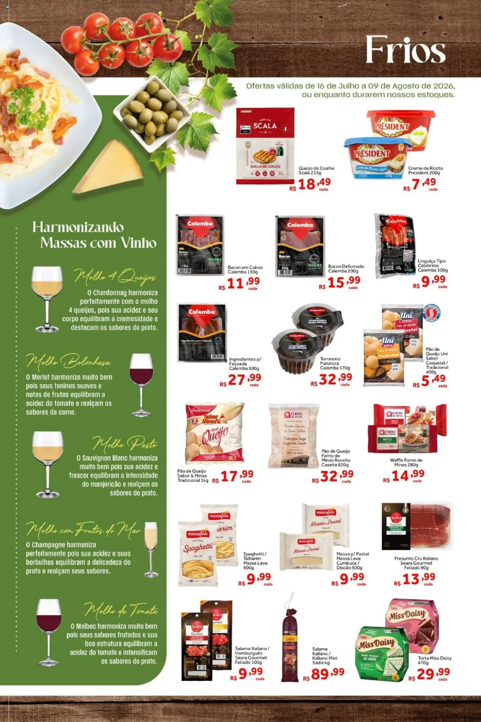 Shibata Folheto - válido de 16/06/2026 | Página: 3 | Produtos: Champagne, Molho de tomate, Queijo, Pão