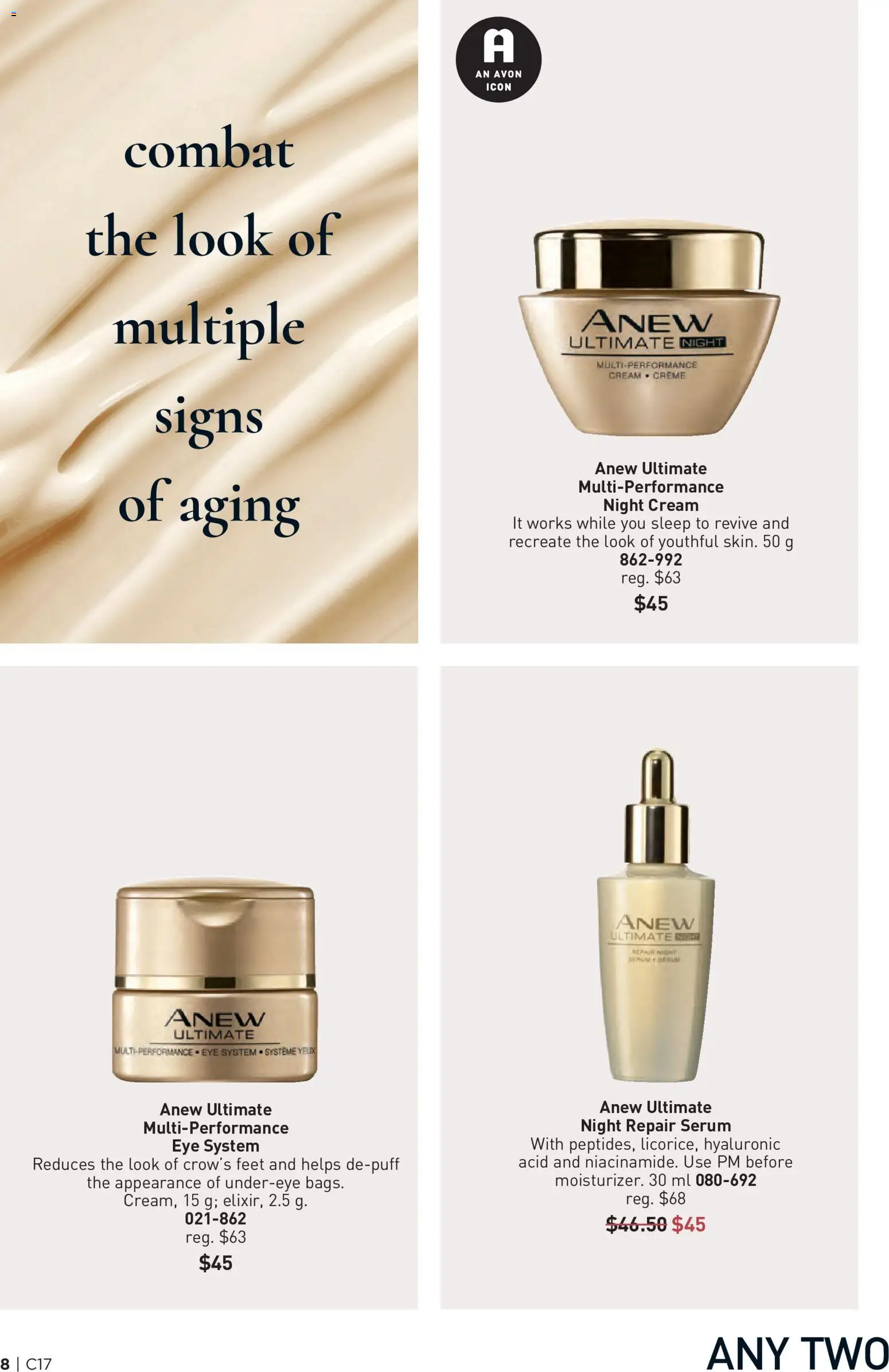 Avon flyer valid from Aug 13, 2026 | Page: 8 | Products: Cream
