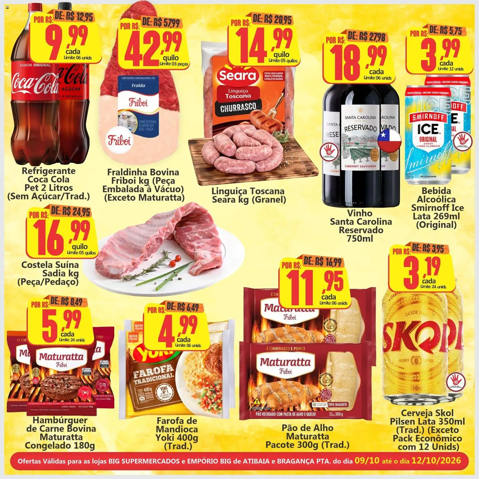 Big Supermercados Folheto - válido de 09/10/2026 | Página: 3