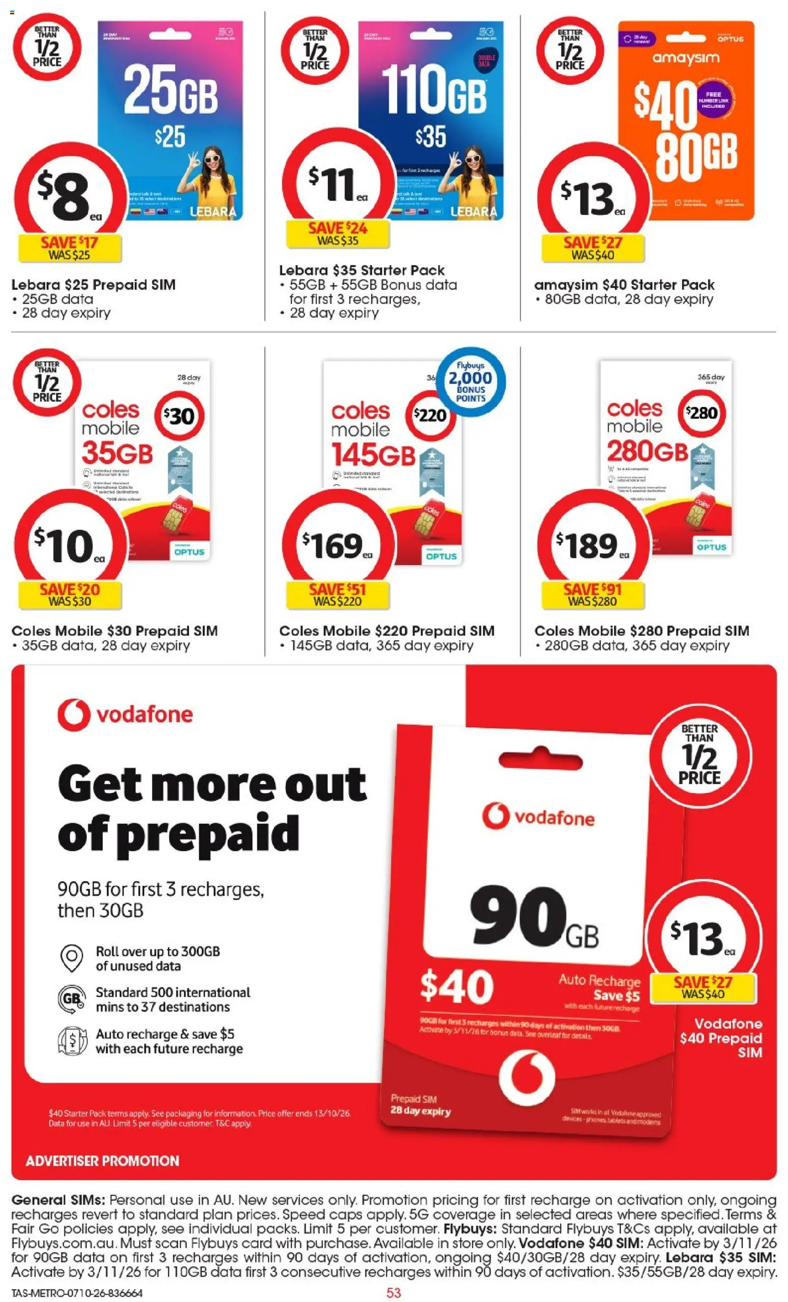 Coles catalogue - valid from 07/10/2026 | Page: 53