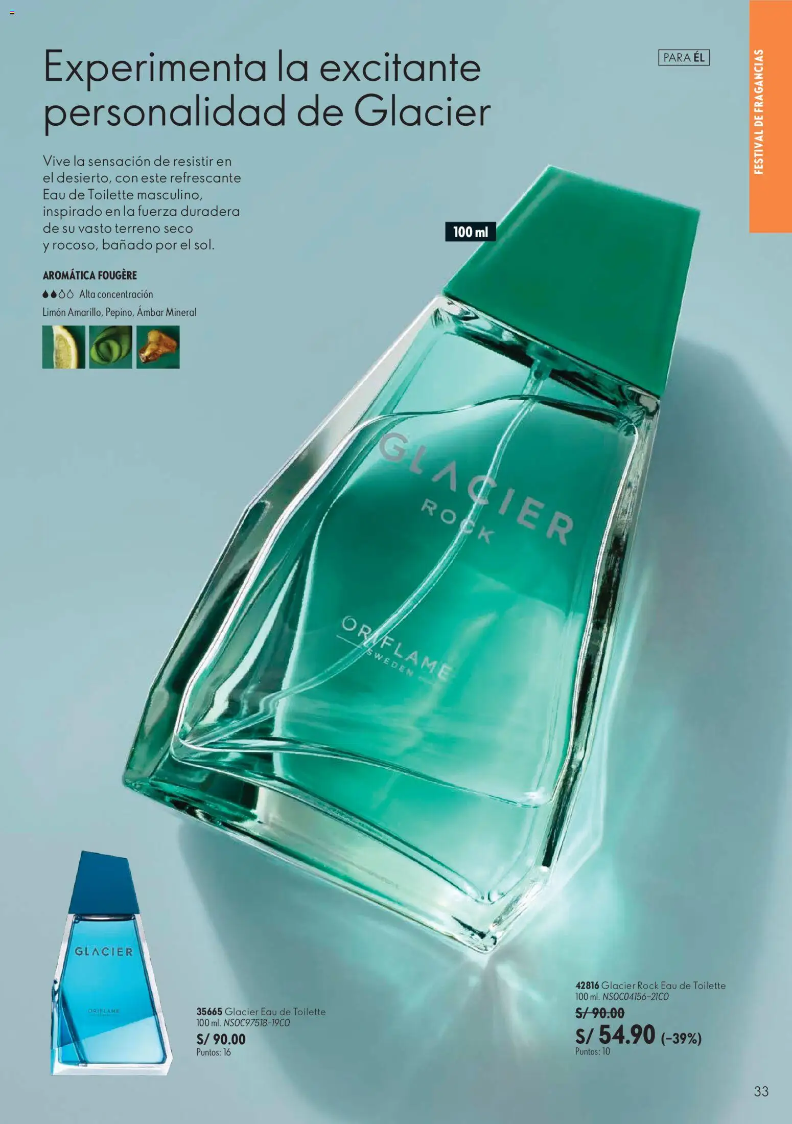 Catálogo Oriflame válido desde 22/08/2026 | Página: 33 | Productos: EAU de Toilette