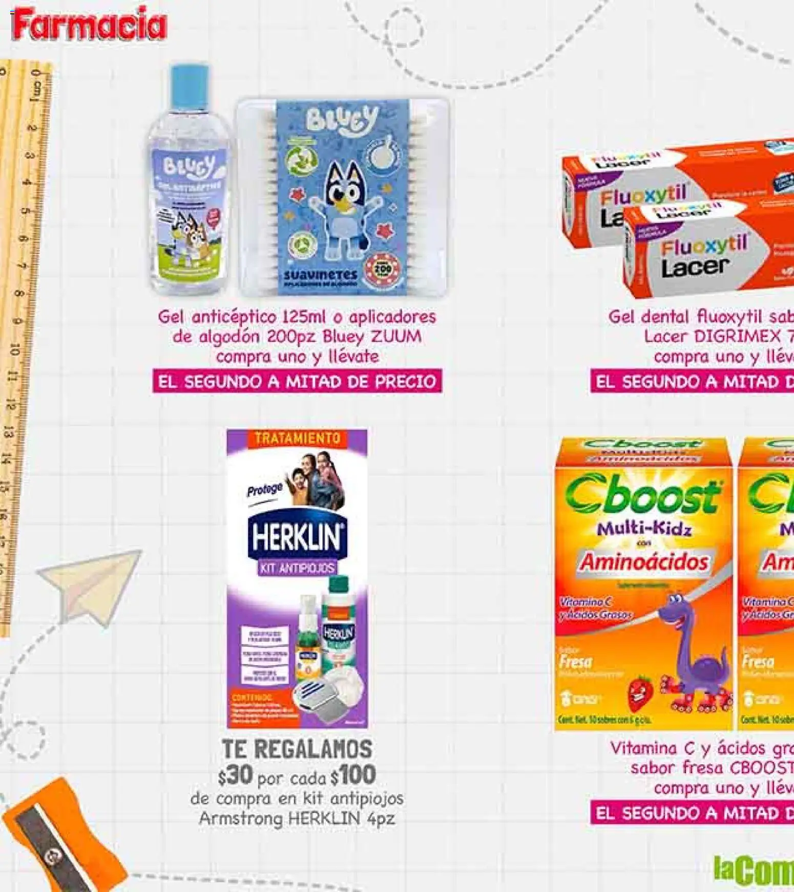 Nuevas ofertas de La Comer válidas en toda la República Mexicana desde el 19/08/2026. ¡Encuentra las mejores ofertas en La Comer folleto! | Página: 50 | Productos: Fresa, Algodón, Té
