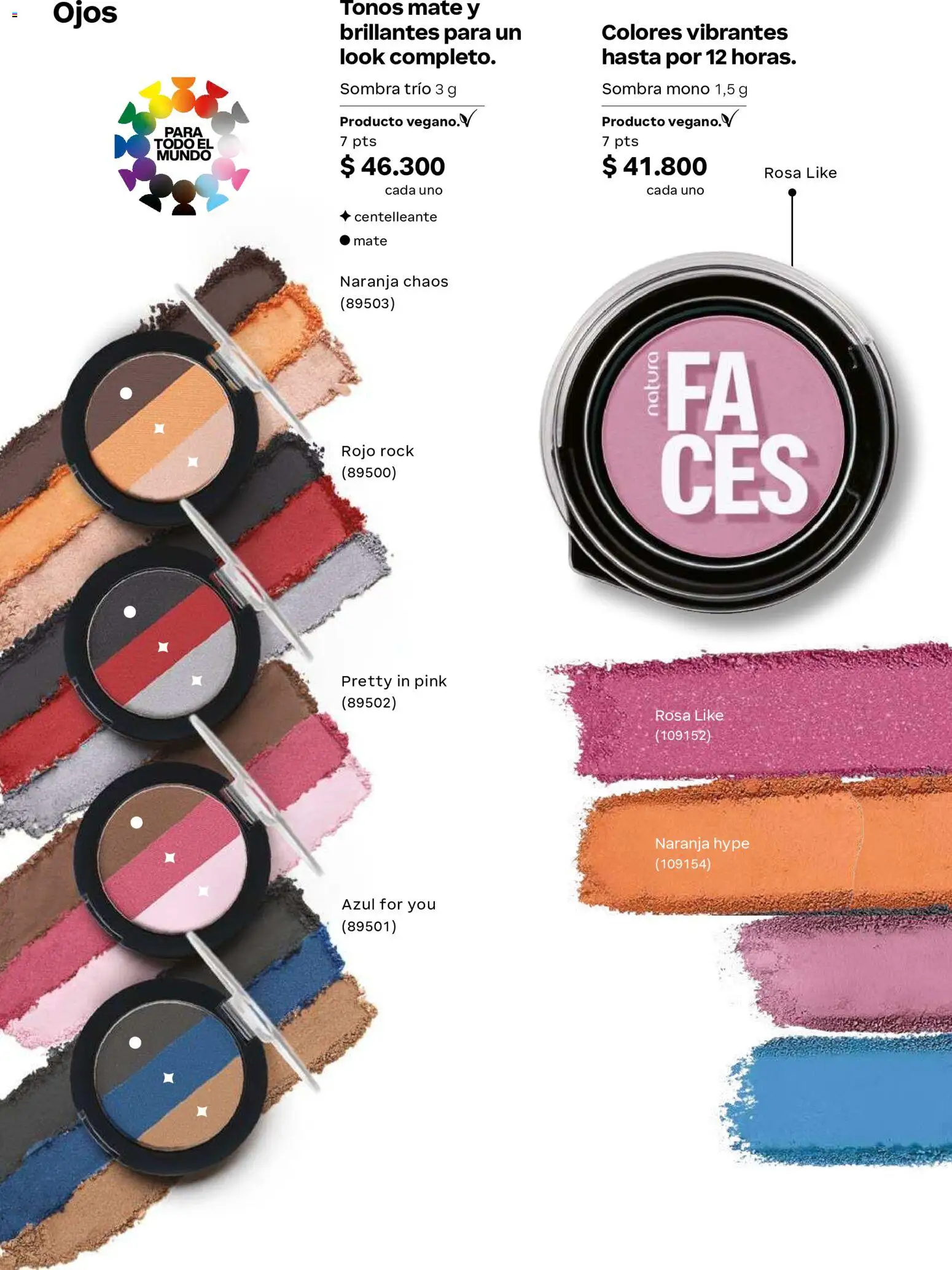 Natura revista - valida desde el 01/07/2026 | Página: 94 | Productos: Sombra