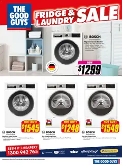 Preview of The Good Guys catalogue - Fridge and Laundry sale - valid from 30.04.2026 | Page: 9 | Products: Laundry, Fridge, Dryer, Washer