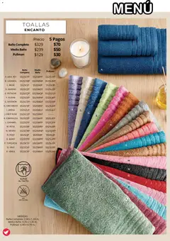 Vista previa de Colchas Concord catálogo, nuevo folleto de la tienda, válido en México a partir del 01/08/2026 | Página: 214 | Productos: Vino, Toallas, Baño