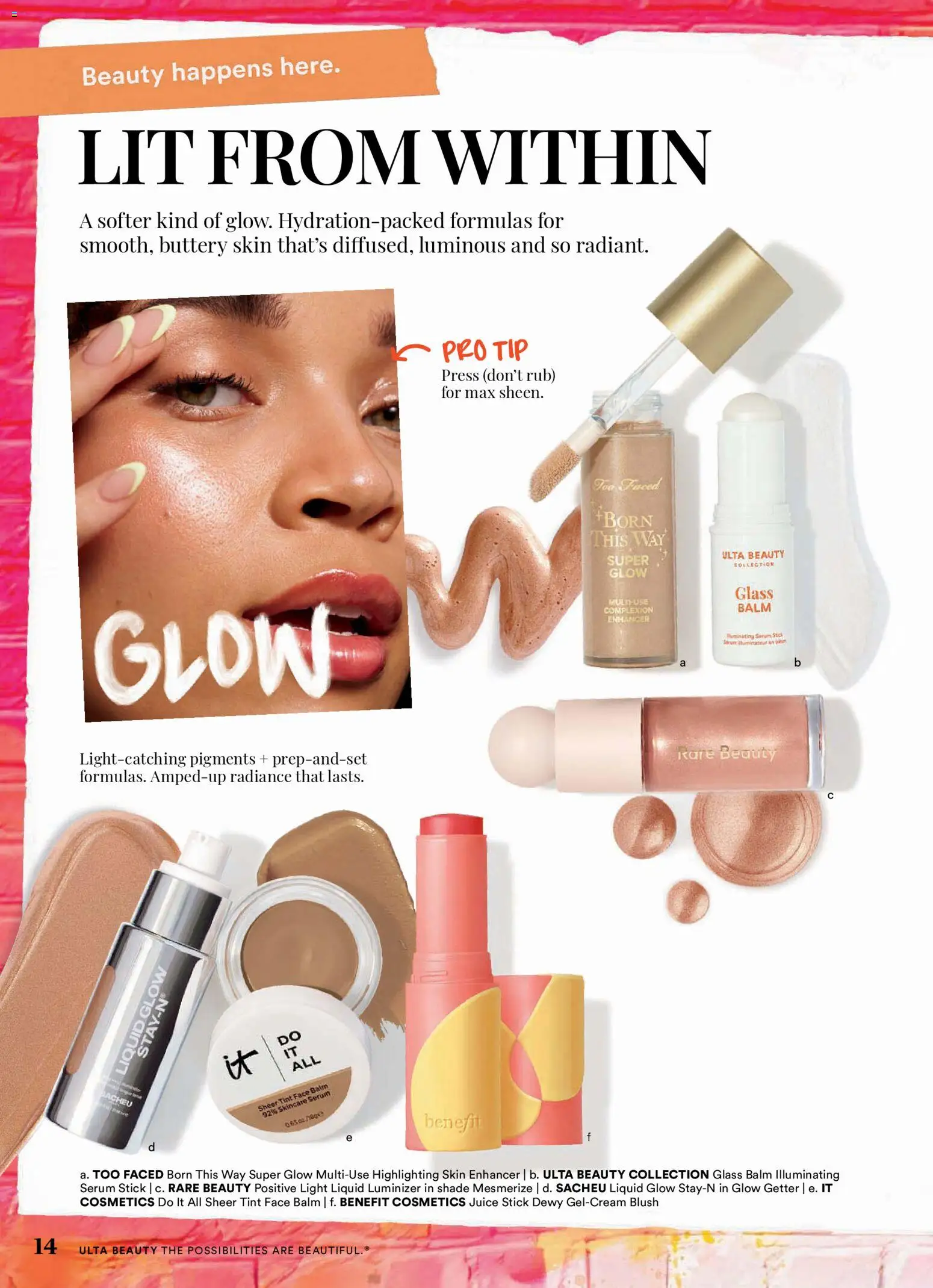 Ulta Beauty Weekly Ad - valid from 17.05.2026 | Page: 14 | Products: Press, Blush, Juice