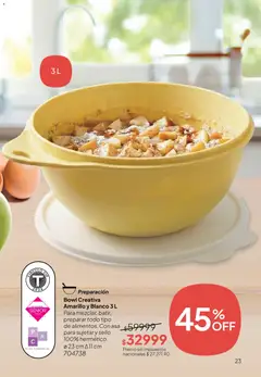 Vista previa Tupperware Folleto válido desde el 28.04.2026 | Página: 24 | Productos: Bowl