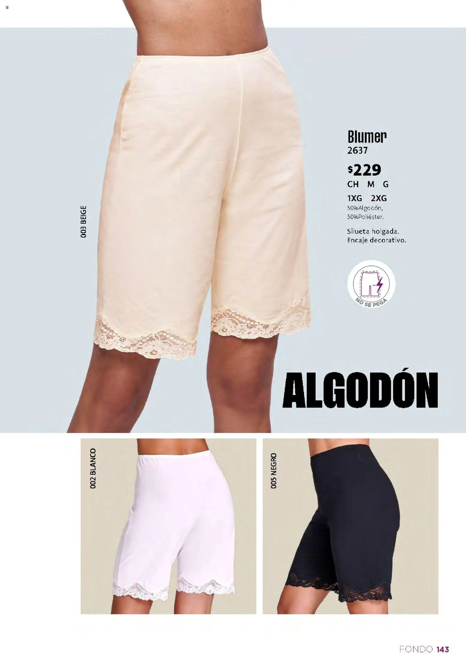Nuevas ofertas de Ilusión válidas en toda la República Mexicana desde el 01/09/2026. ¡Encuentra las mejores ofertas en Ilusión catálogo Otoño! | Página: 145 | Productos: Algodón