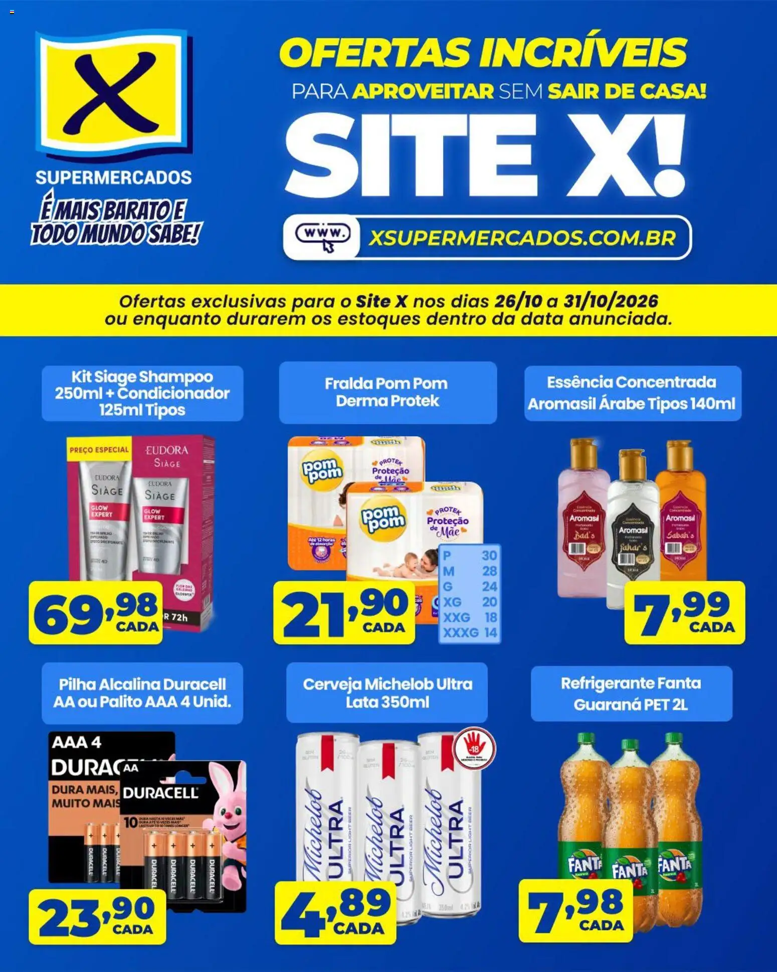X Supermercados Folheto - válido de 26/10/2026 | Página: 2