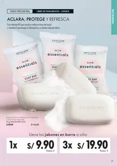 Vista previa de folleto Oriflame catálogo - Campaña 7 de la Oriflame válido desde 09.05.2026 | Página: 39 | Productos: Jabón