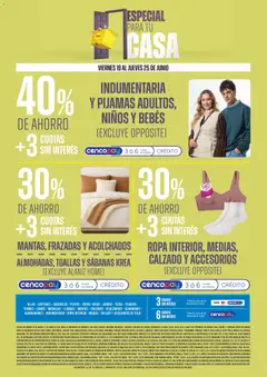Vista previa Vea - Especial para tu casa válido desde el 19/06/2026 | Página: 6 | Productos: Toallas, Ropa, Ropa interior, Medias