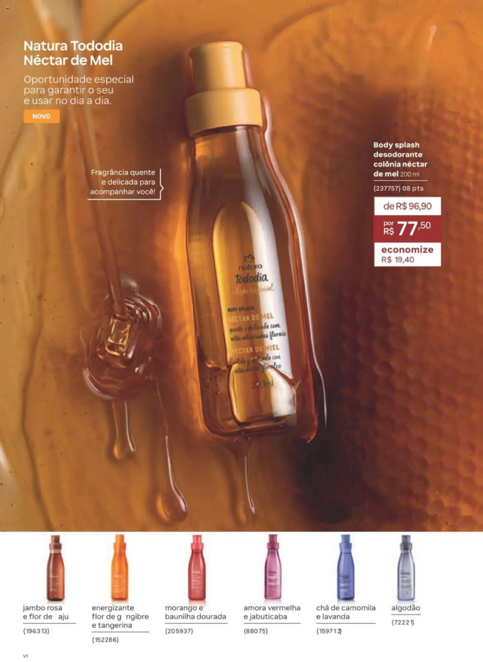 Natura Folheto - válido de 01/09/2026 | Página: 53 | Produtos: Fragrância, Desodorante, Chá, Body